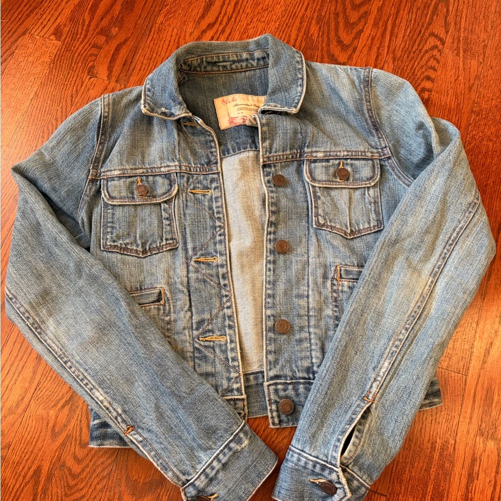 Abercrombie & Fitch VTG Y2K denim jacket XS